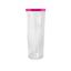 cor Cristal - Borda Rosa Pink