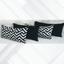 cor JACQUARD CHEVRON SUED PRETO