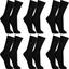 cor 6 pares pretos
