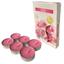 cor Kit 6 Velas Rosa
