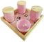 cor Pandinha/Potes Rosa