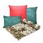 cor MANTA 36 + CAPAS VERDE ESMERALDA (1 30 x 50) - GLITTER DOURADA