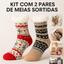 cor Kit 2 pare de meias sortidas