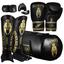 cor Preto com dourado