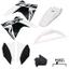 cor Branco, Preto, Adesivo preto