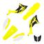cor Amarelo Neon / Branco
