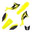 cor Amarelo Neon / Preto