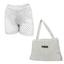 cor Shorts branco, Bolsa branca