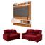 cor Vermelho/Freijo/Off White