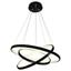 cor Lustre Moderno Pendente Preto 3A