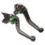 cor Preto com Verde