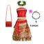 cor Conjunto de vestido Moana5