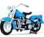 cor 1953 fl hidra glide azul
