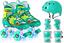 cor Patins dinossauro verde, Kit
