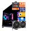 cor Gabinete Aquario BG052 com 3 Fans RGB 