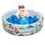 cor Piscina 100l bolinha azul