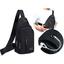 cor Bolsa transversal, Preto