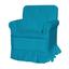 cor Suede Azul Turquesa