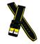 cor Preto com Amarelo