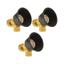 cor Preto, 3pcs
