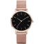 cor Rose Gold e Preto