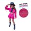 cor Pink C/preto Stras `Boiadeira`