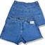 cor Short jeans azul com billho