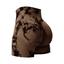 cor Tie dye de café