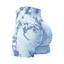 cor Tie dye azul