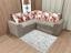cor Bege C/ Floral 602/25