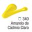 cor AMARELO CÁDMIO CLARO