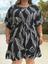 cor Preto estampado