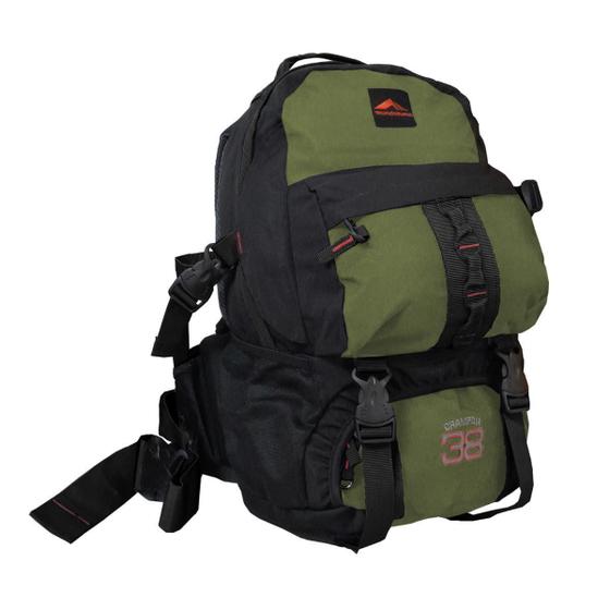 Imagem de 0038 - Mochila Crampon 38 - Verde Com Preto