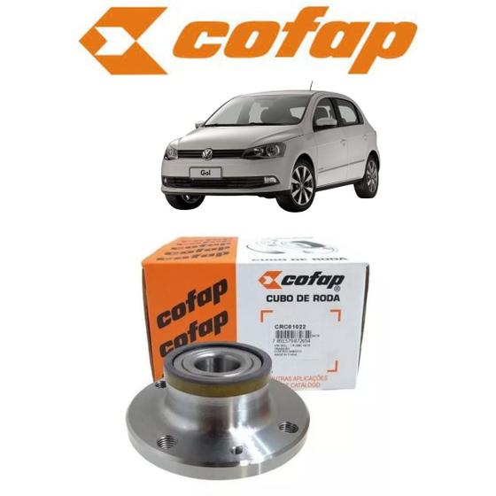 Imagem de 01 Cubo de Roda Original Cofap Traseiro VW Gol 1.6 2012