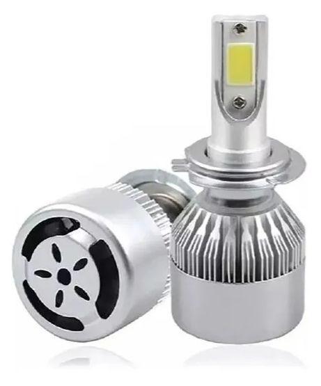 Imagem de 01 Par De Led Modelo H1 Lâmpada Automotivo Super Branca Farol Led 6500K