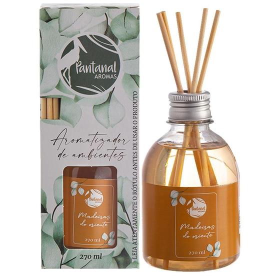 Imagem de 02 Aromatizador Ambiente Madeira Do Oriente Pantanal 270Ml