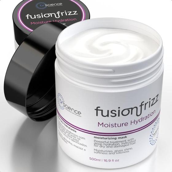 Imagem de 02 Brscience Máscara Fusionfrizz Moisture Hydration 500ml