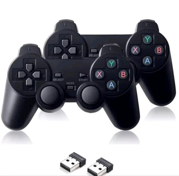 02 Controles Wireless Compativel Com Pc Para jogos Retro Sem Fio Receptor Usb Menor preço em 02 Controles Wireless Compativel Com Pc Para jogos Retro Sem Fio Receptor Usb