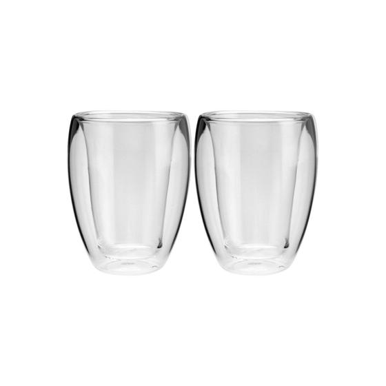 Imagem de 02 Copos para Chá com parede Dupla 260mL - BonGourmet
