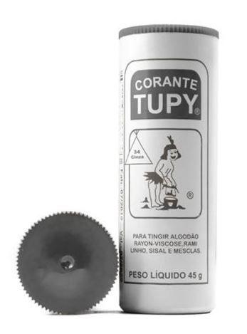 Imagem de 02 Corante Para Tingir Tecidos Roupa Artesanato 45g Tupy