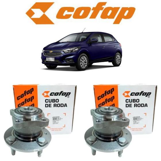 Imagem de 02 Cubo de Roda Original Cofap Traseiro GM Onix 1.4 2012 2013 2014