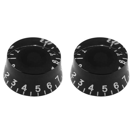 Imagem de 02 Knob Preto Speed Control Strinberg Para Guitarra Les Paul