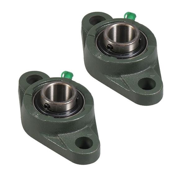 Imagem de 02 Mancal Flange Com Rolamento Ucfl206 - P Eixo 30Mm