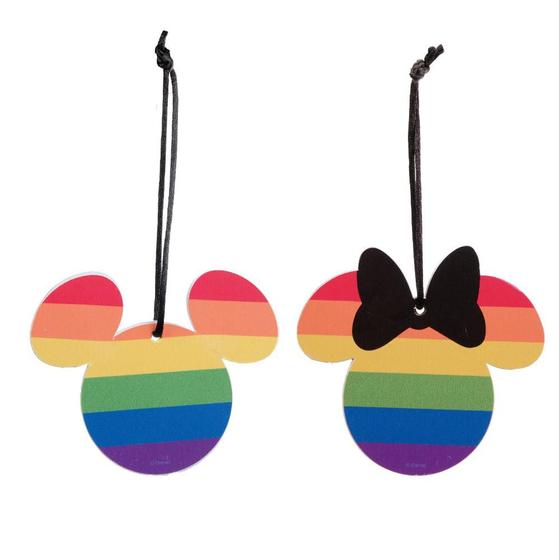 Imagem de 02Un Mickey e Minnie LGBT Enfeite Pendente Natalino