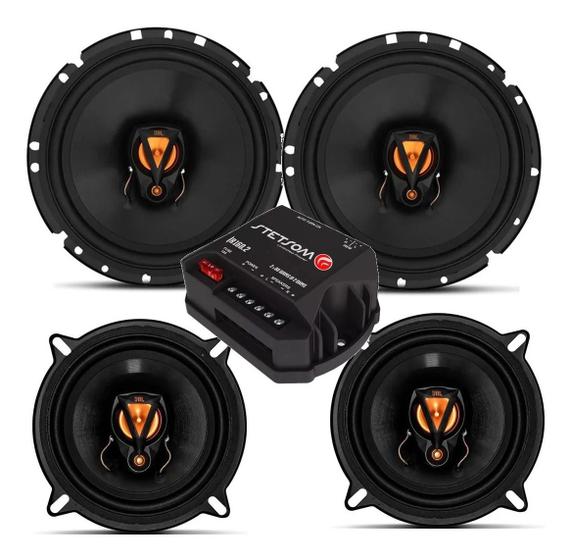 Imagem de 04 Auto Falantes de Portas Interno Palio Attractive Jbl 200w 5 e 6 Polegadas