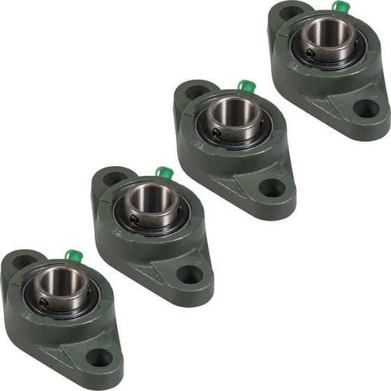 Imagem de 04 Mancal Flange Com Rolamento Ucfl206 - P Eixo 30Mm