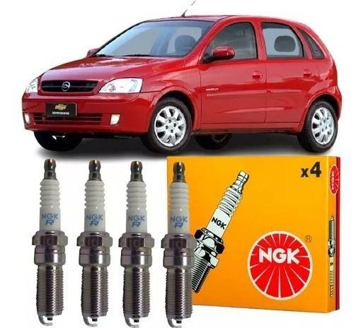 Imagem de 04 Vela Ignição Ngk Gm Onix Prisma Corsa Celta Classic