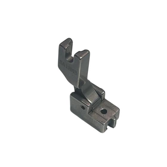 Imagem de 05 Calcador De Zíper Invisível Ferro Com Guia P/ Reta Industrial S518-NS