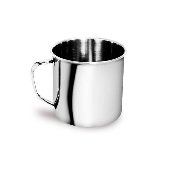 Imagem de 05 Caneca Inox Capacidade 300ml N8 Tomar Café Leite Servir