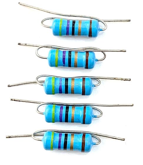 Imagem de 05 Resistor Precisão 47R 1% 1W